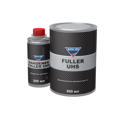 SOLID FULLER UHS (800+200мл) акрил грунт СЕРЫЙ